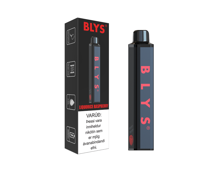 BLYS 800 - Liquorice Raspberry