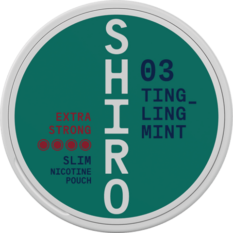 SHIRO Tingling Mint Extra Strong 03